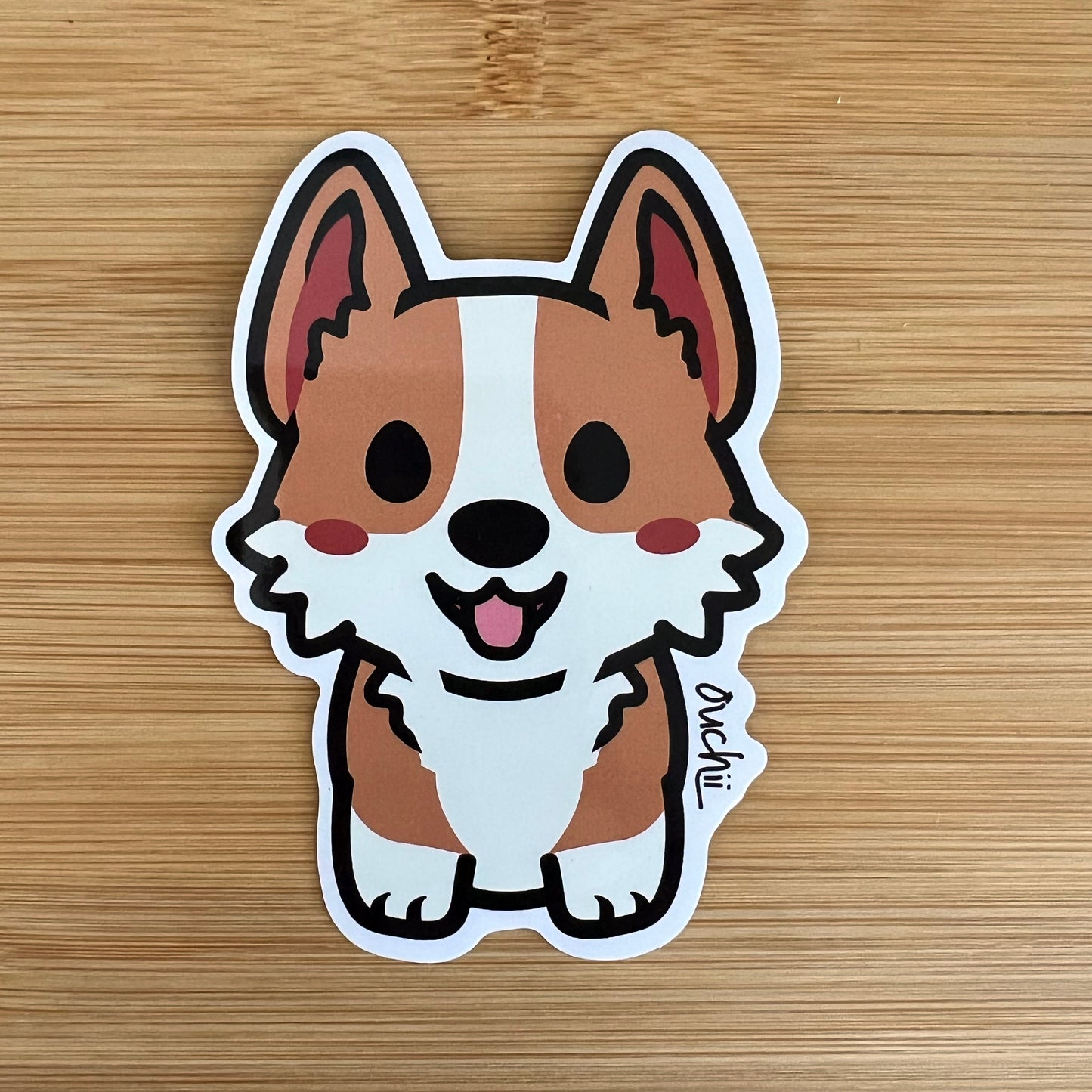 Akio Corgi Sticker