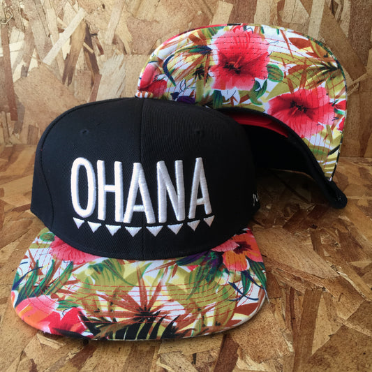 Snapback Spotlight: Ohana Hawaiian Red Snapback