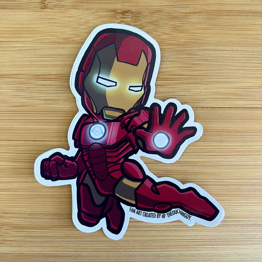 Iron Guy Sticker