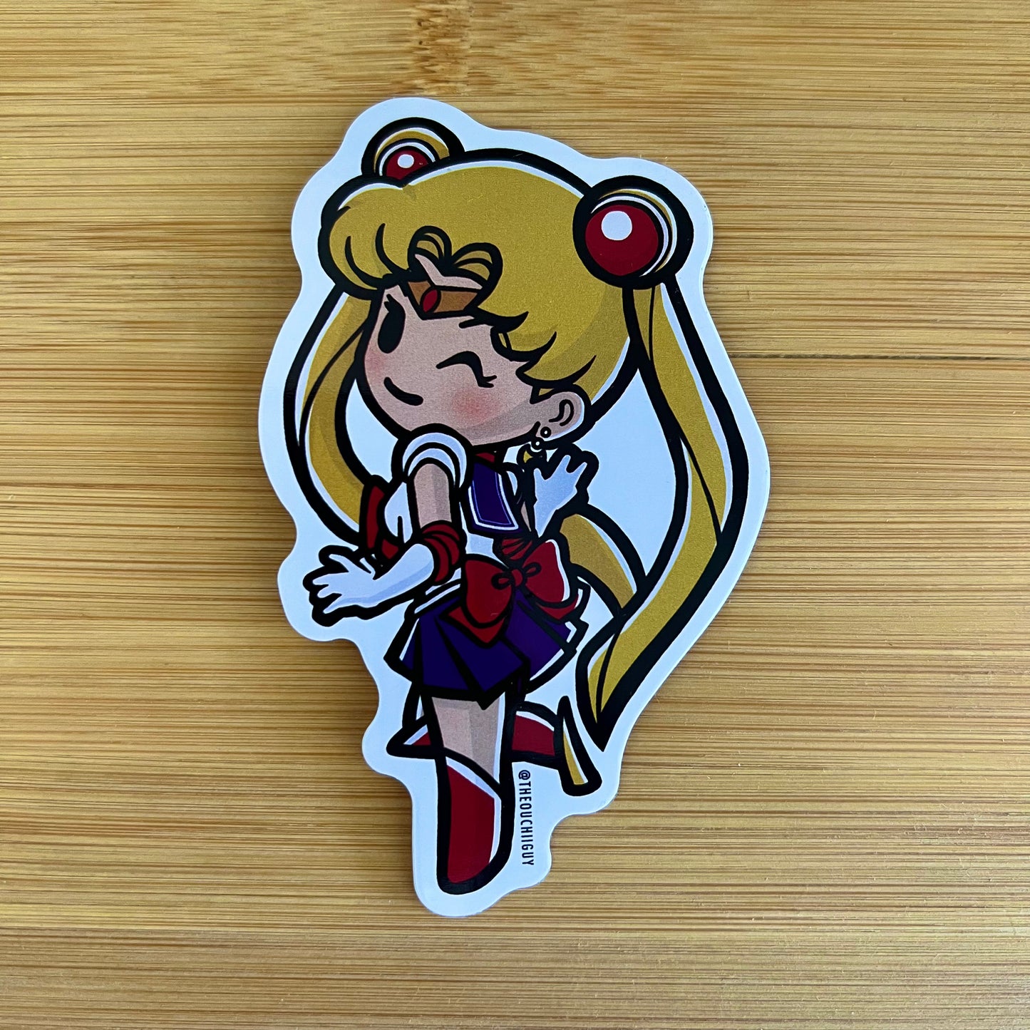 Moon Flirty Sticker