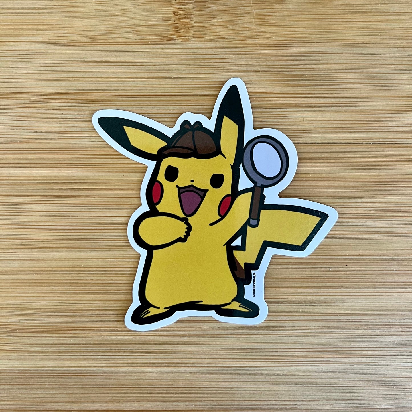 Detective Electric Mouse Sticker