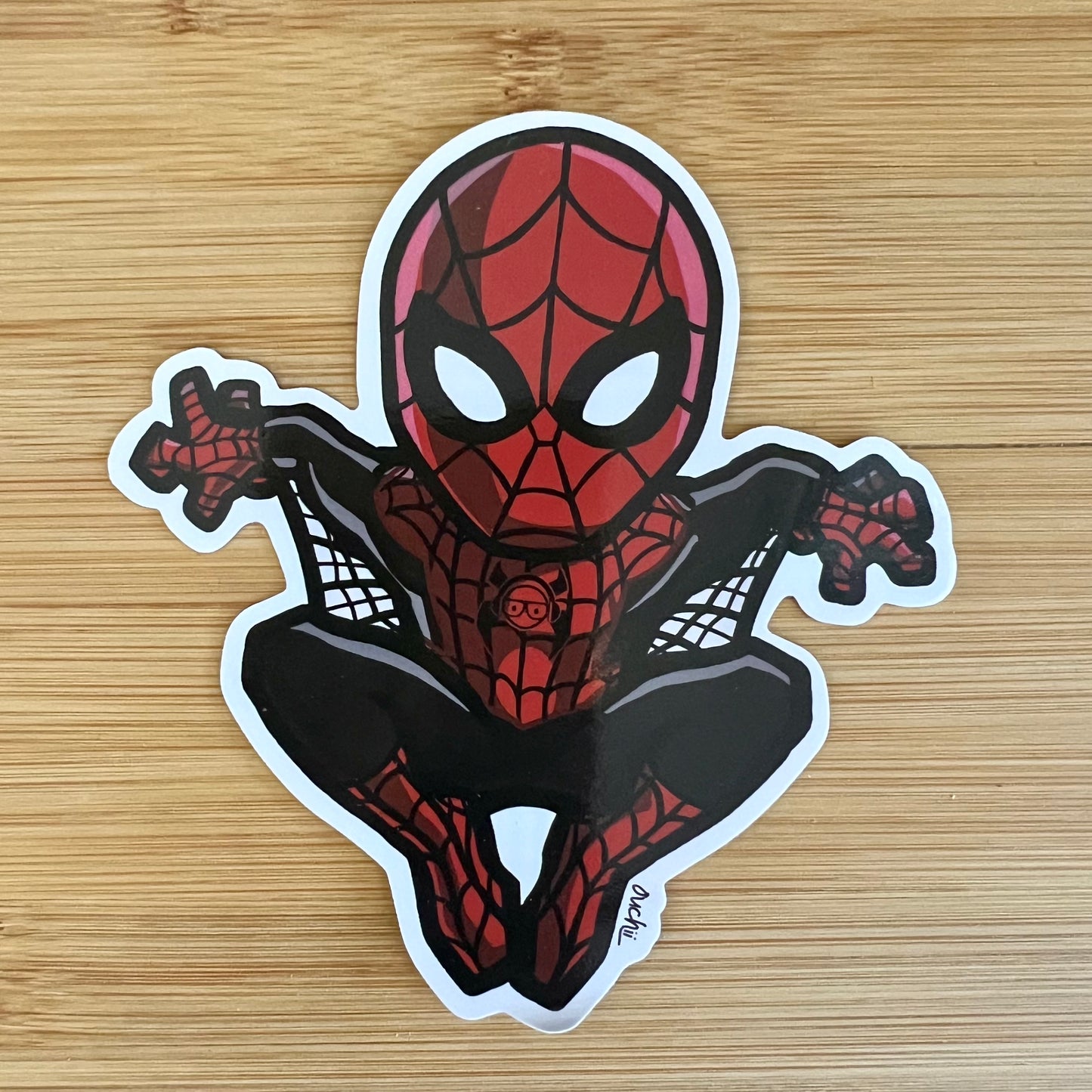 Webbed Spider Guy Sticker