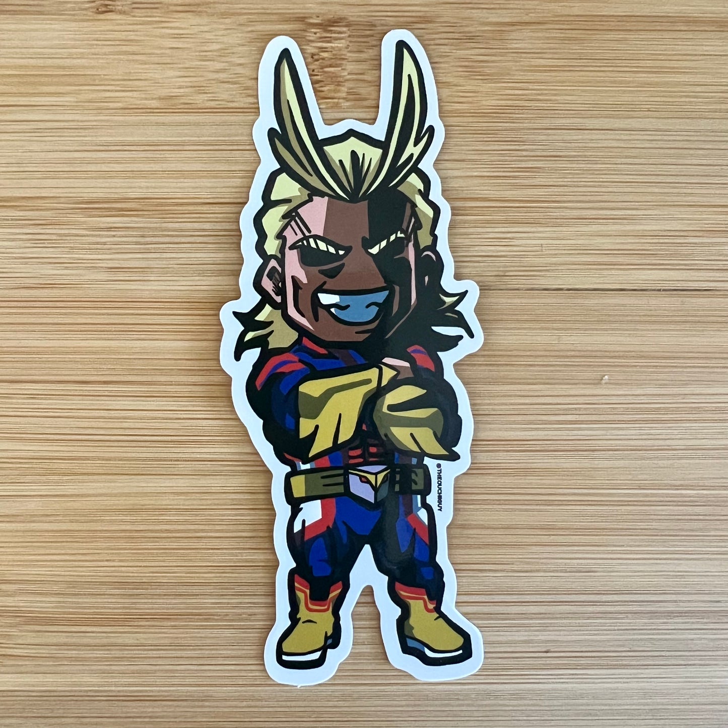 Mighty Hero Sticker