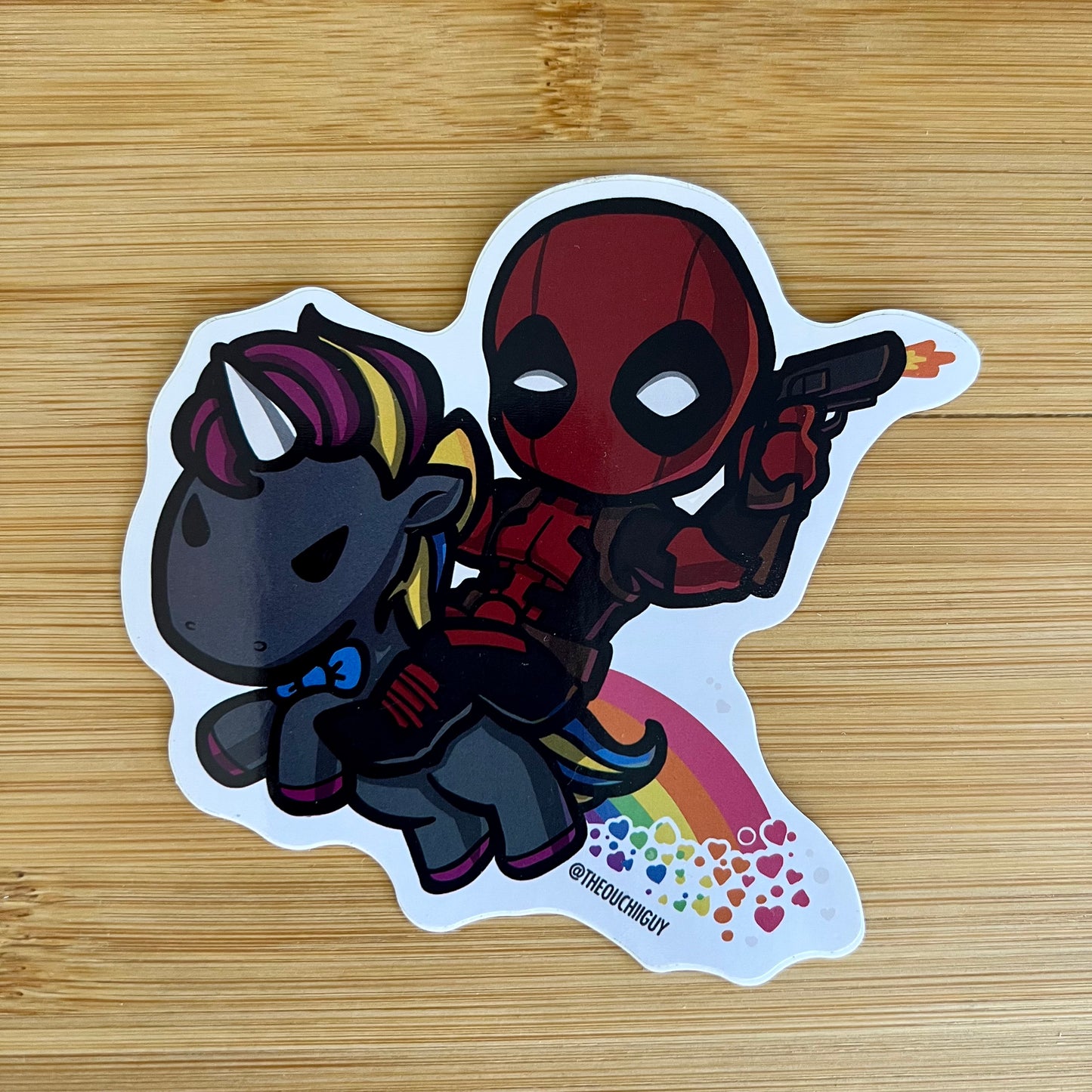 Rainbow Farts Sticker