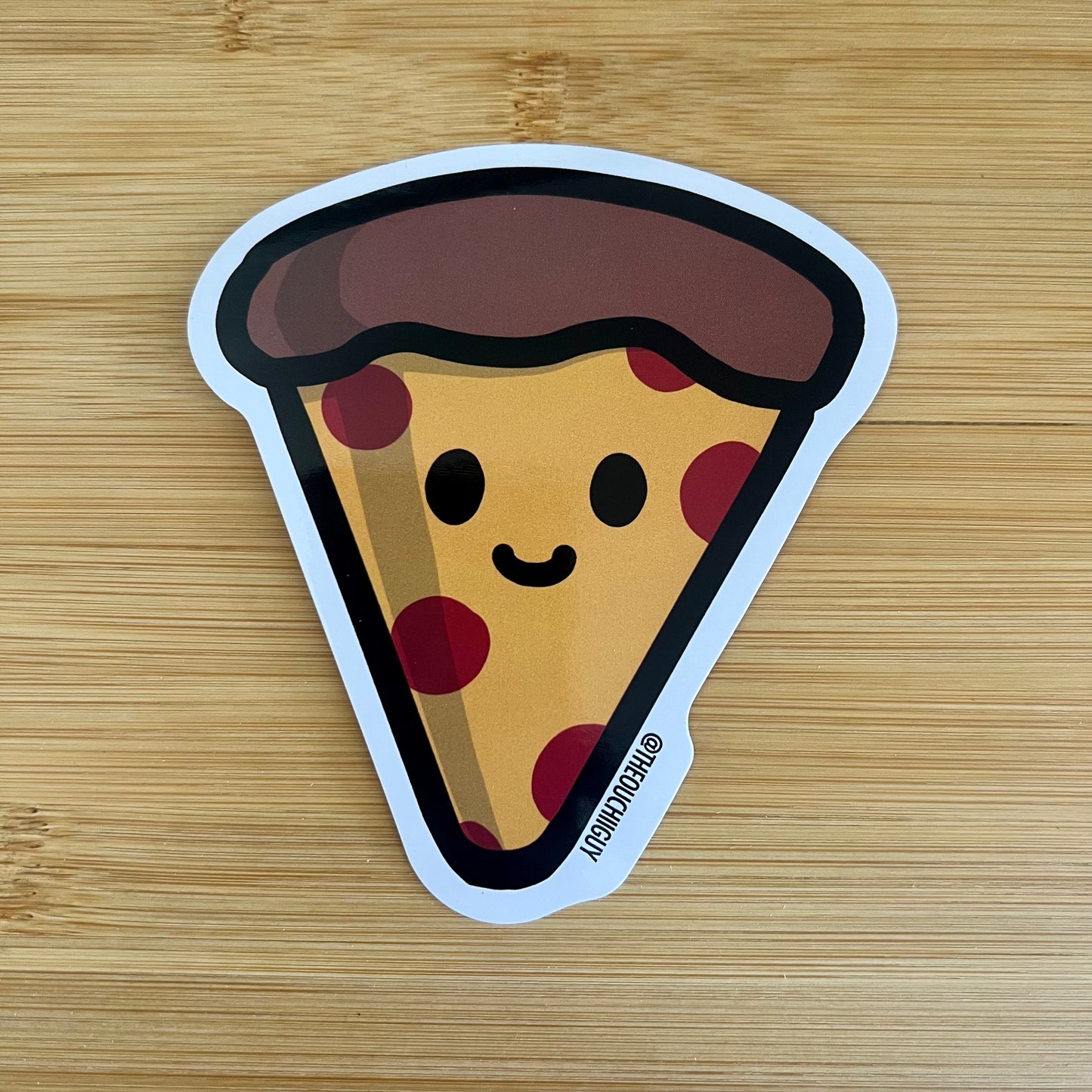 Happy Pizza Sticker