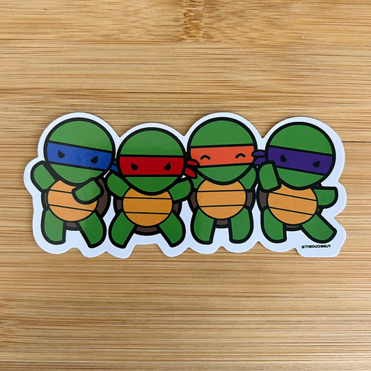 Turtle Bros Sticker